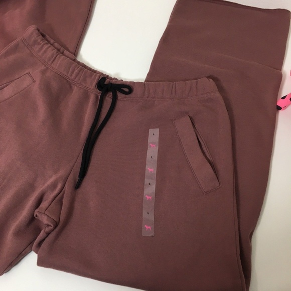 PINK VS LOGO BOYFRIEND PANTS - Picture 2 of 4